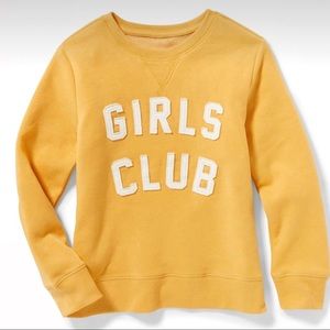Girls Club Old Navy Cozy Graphic Sweatshirt